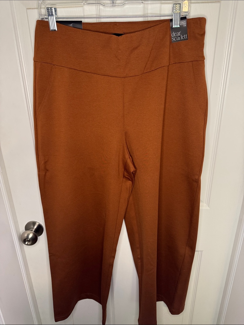 NWT Dear Scarlett Wide-Leg Ponte Pants